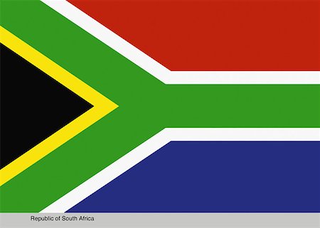 flag of south africa - Republic of South Africa Stock Photo - Premium Royalty-Free, Code: 614-00595286