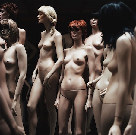 Group of nude mannequins Stock Photo - Premium Royalty-Free, Code: 614-00779047