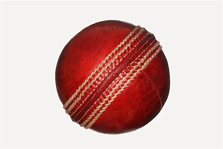 Cricket ball Fotografie stock - Premium Royalty-Free, Codice: 614-00943492