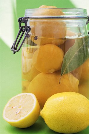 pickled lemon - Preserved lemons Stock Photo - Premium Royalty-Free, Code: 614-01088122