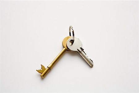 House keys Stock Photo - Premium Royalty-Free, Code: 614-01219451
