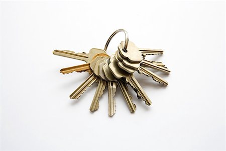 Bunch of keys Stock Photo - Premium Royalty-Free, Code: 614-01219470