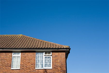 rooftop silhouette - House exterior Stock Photo - Premium Royalty-Free, Code: 614-01219494