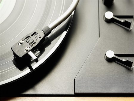 Turntable Fotografie stock - Premium Royalty-Free, Codice: 614-01433929