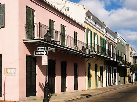 New orleans street Foto de stock - Sin royalties Premium, Código: 614-01487594