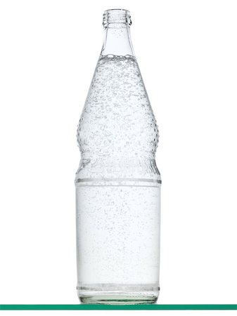 Sparkling water in a bottle Foto de stock - Sin royalties Premium, Código: 614-01558828