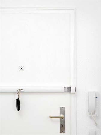 Secure door Stock Photo - Premium Royalty-Free, Code: 614-01560461