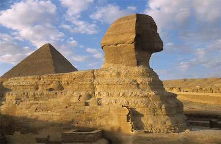 sphinx - Le grand sphinx de Gizeh Photographie de stock - Premium Libres de Droits, Code: 614-01561155