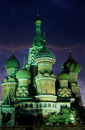 St basils cathedral moscow Foto de stock - Sin royalties Premium, Código: 614-01625712