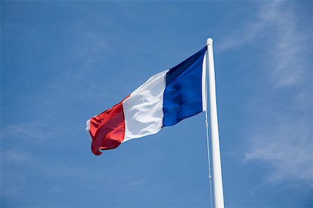 french flag - French flag Stock Photo - Premium Royalty-Free, Code: 614-01699683