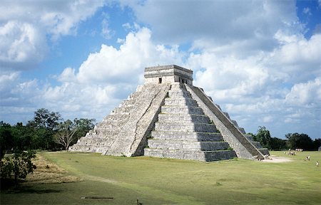 Temple de kukulcan Photographie de stock - Premium Libres de Droits, Code: 614-01819251