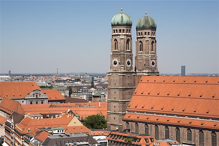 simsearch:649-08632724,k - Munich frauenkirche Foto de stock - Sin royalties Premium, Código: 614-01821509