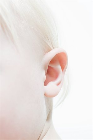 Ear of a baby Stock Photo - Premium Royalty-Free, Code: 614-01870555