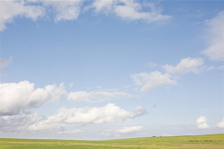 empty sky - Cloudy sky over a field Stock Photo - Premium Royalty-Free, Code: 614-02004224