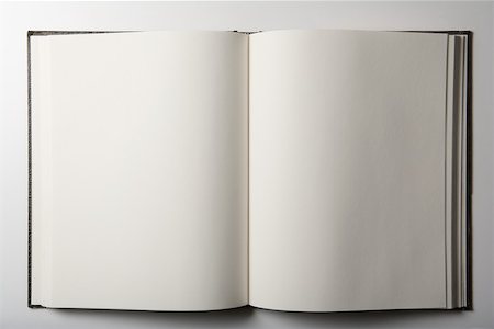 Blank book Foto de stock - Sin royalties Premium, Código: 614-02048570