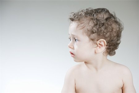 simsearch:614-08030878,k - Profile of a baby boy Stock Photo - Premium Royalty-Free, Code: 614-02050213