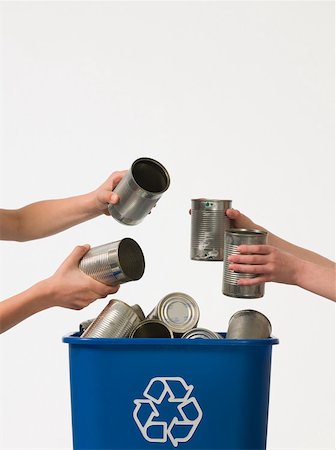 Children recycling Stock Photo - Premium Royalty-Free, Code: 614-02050265