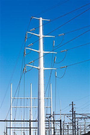 simsearch:614-02073409,k - Electrical tower Foto de stock - Sin royalties Premium, Código: 614-02050962