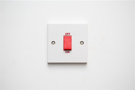 power switch - Switch Stock Photo - Premium Royalty-Free, Code: 614-02073084