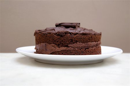 simsearch:614-02258138,k - Chocolate cake Stock Photo - Premium Royalty-Free, Code: 614-02240397