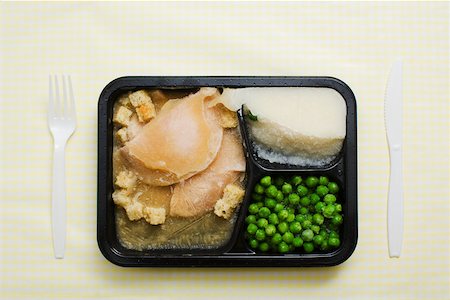 simsearch:640-02952163,k - A tv dinner Stock Photo - Premium Royalty-Free, Code: 614-02242282