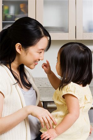 A mother and daughter Stock Photo - Premium Royalty-Free, Code: 614-02242650