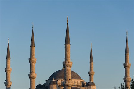 sultan ahmed mosque - Blue mosque istanbul Stock Photo - Premium Royalty-Free, Code: 614-02257971