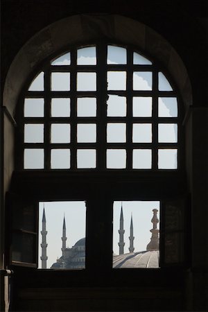 simsearch:614-02764094,k - Blaue Moschee durch Fenster Stockbilder - Premium RF Lizenzfrei, Bildnummer: 614-02257980