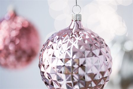 Christmas baubles Stock Photo - Premium Royalty-Free, Code: 614-02259733