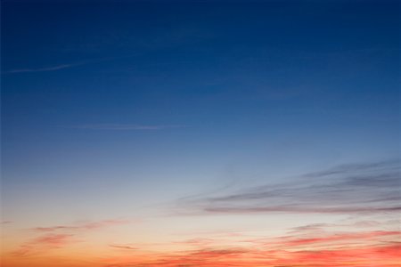 sky night nobody clouds - Sky Foto de stock - Sin royalties Premium, Código: 614-02343858