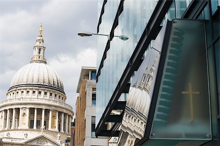 simsearch:614-03455203,k - St pauls cathedral Foto de stock - Sin royalties Premium, Código: 614-02613683