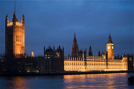 simsearch:614-03455203,k - Houses of parliament london Foto de stock - Sin royalties Premium, Código: 614-02613711