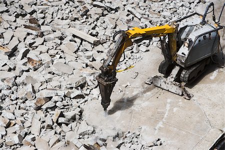 elektrobohrmaschinen - Jackhammer brechen Beton Stockbilder - Premium RF Lizenzfrei, Bildnummer: 614-02613958