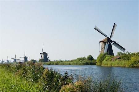Windmills Stock Photo - Premium Royalty-Free, Code: 614-02639516