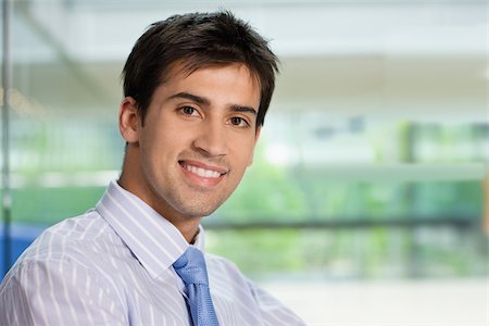Portrait of a male office worker Stock Photo - Premium Royalty-Free, Code: 614-02679084