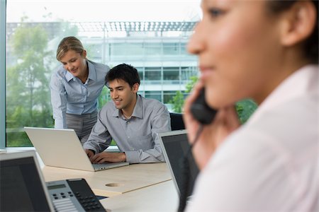 simsearch:614-02003461,k - Office workers Stock Photo - Premium Royalty-Free, Code: 614-02679088