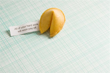 Fortune cookie Stock Photo - Premium Royalty-Free, Code: 614-02739587