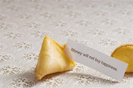 future money - Fortune cookie Stock Photo - Premium Royalty-Free, Code: 614-02739603