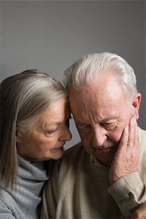 sorrowful man - Couple inquiet Photographie de stock - Premium Libres de Droits, Code: 614-02739962