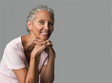 Portrait of a senior woman Stock Photo - Premium Royalty-Free, Code: 614-02740299