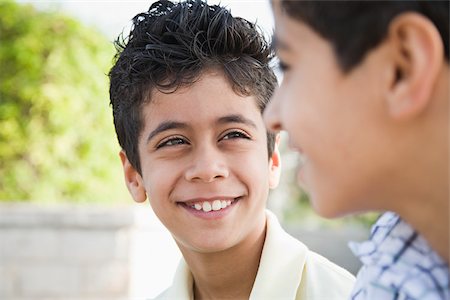 Two boys Foto de stock - Sin royalties Premium, Código: 614-02764070