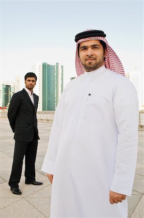 dishdasha - Portrait of middle eastern businessmen Stock Photo - Premium Royalty-Free, Code: 614-02764264