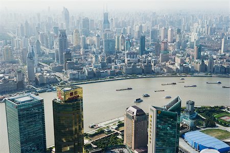 simsearch:614-02763363,k - Huangpu river shanghai Stock Photo - Premium Royalty-Free, Code: 614-02763307