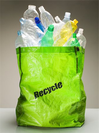 simsearch:614-02763810,k - Plastic bottles in a recycling bag Stock Photo - Premium Royalty-Free, Code: 614-02763796