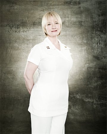 Portrait of a nurse Stock Photo - Premium Royalty-Free, Code: 614-02763962