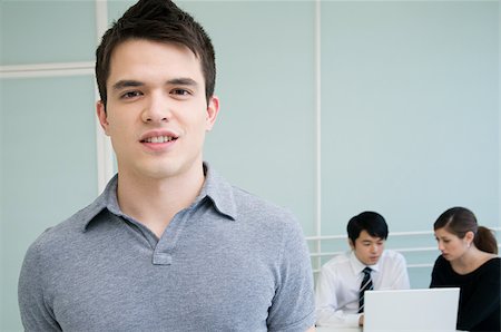 Portrait of an office worker Stock Photo - Premium Royalty-Free, Code: 614-02838189