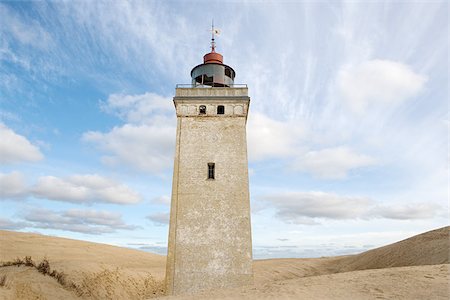 simsearch:614-02838231,k - A lighthouse on a beach Stock Photo - Premium Royalty-Free, Code: 614-02838230