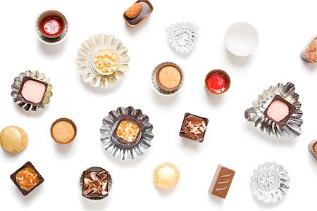 Chocolates with cases Stock Photo - Premium Royalty-Free, Code: 614-02838585