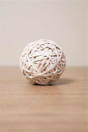 esfera - Rubber band ball Foto de stock - Sin royalties Premium, Código: 614-02934355