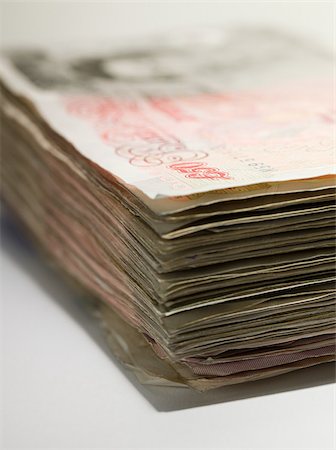 simsearch:614-00397682,k - Fifty pound notes Stock Photo - Premium Royalty-Free, Code: 614-02934764